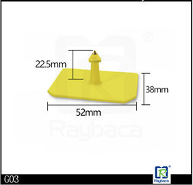 Waterproof cheap Cattle Identification Tags / Electronic Ear Tags For Cattle